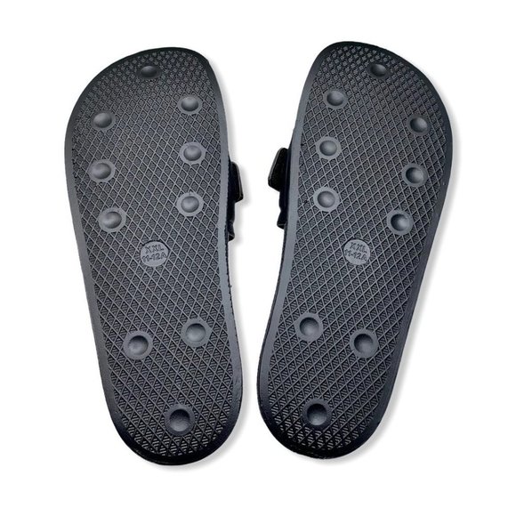 Pastry Adult Black Recovery Customizable XXL Slip On Slides Shoes - Picture 6 of 8